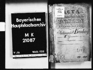 Bamberg. II. Gymnasium (Neues Gymnasium) in genere.