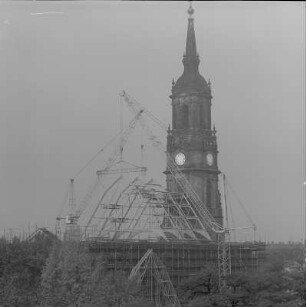 Hauptstraße, Königstraße : Dresden-Neustadt, Dreikönigskirche