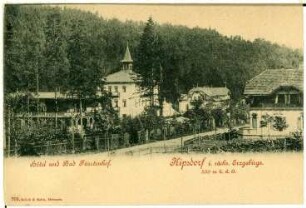 Kipsdorf. Hotel und Bad Fürstenhof