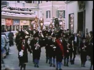 Mitteleuropa, Salzburg - Gasteiner Perchtenlauf 1986