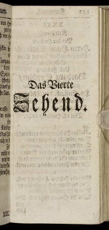 Das Vierte Zehend.