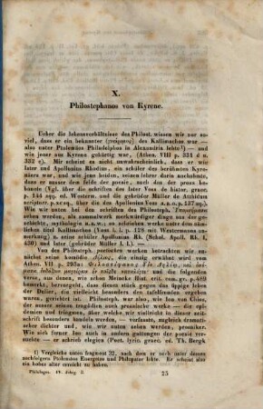 Philologus : Zeitschrift für antike Literatur und ihre Rezeption. 4. 1849, 3