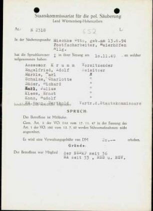 Mischke, Otto