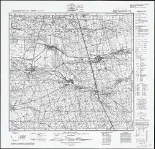 Meßtischblatt 5175 : Sausenberg, 1940 : Sausenberg. - Aufn. 1884, hrsg. 1885, bericht. 1939, Ausg. 1940. - 1:25000. - [Berlin]: Reichsamt für Landesaufnahme, 1940. - 1 Kt.