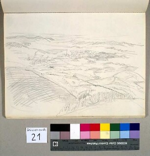 Stadt im Tal