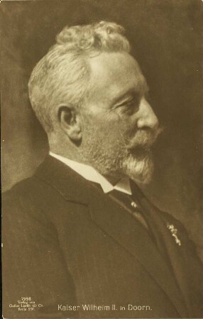 Kaiser Wilhelm II. in Doorn.