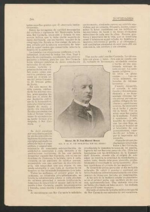 [Fotografía de] Excmo. Sr. D. José Manuel Braun, Ee. y M. P. de Bolivia en el Perú