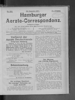 Das Märchen vom lebendig Begrabenen.
