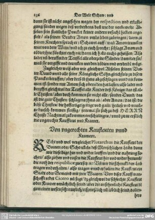 Von ungerechten Kaufleuten unnd Kramern