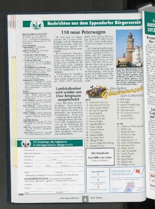 Nachrichten aus dem Eppendorfer Bürgerverein