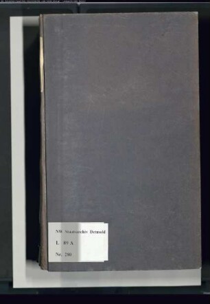 Gogerichtsregister Amt Schwalenberg 1746-1749, 1753-1769