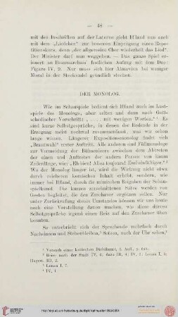 Der Monolog