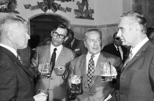 Rothaus: Gruppe in der Brauerei Rothaus