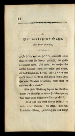 3. Der verlohrne Sohn