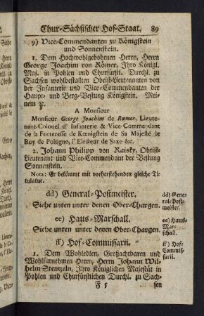 89-107, ff. Hof-Commissarii - nn. Jagd-Juncker