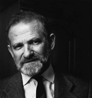 Bronisław Geremek (1932-2008; polnischer Historiker und Politiker, 1997-2000 polnischer Außenminister). Warschau, 1991