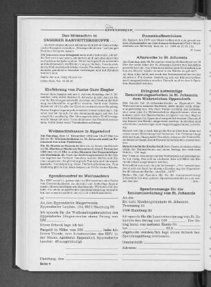 Spendenaufruf zu Weihnachten