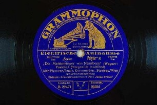 "Die Meistersinger von Nürnberg" : Preislied (Morgenlich leuchtend) / (Wagner)