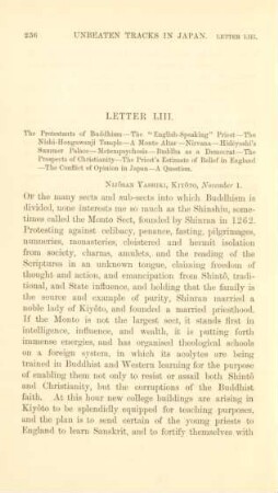 Letter LIII. The protestants of buddhism ...