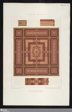 No. 31 Plafond Salle De Jeux (Genre Renaissance Moderne)