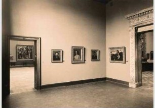 Aufstellung der Gemäldegalerie im Kaiser-Friedrich-Museum, Raum 43, Venezianische Gemälde des 16. Jhd.