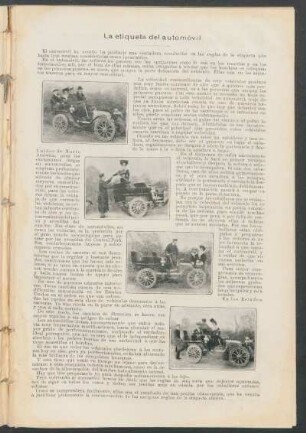 La etiqueta del automóvil