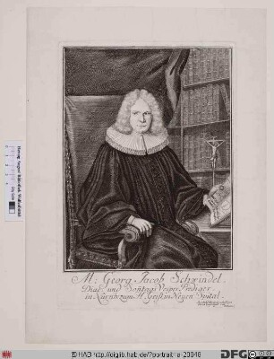 Bildnis Georg Jacob Schwindel