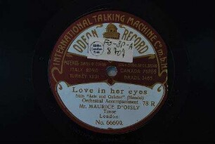 Love in her eyes : from "Acis and Geletea" / (Handel)