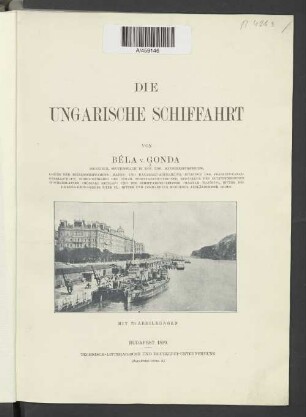 Die ungarische Schiffahrt