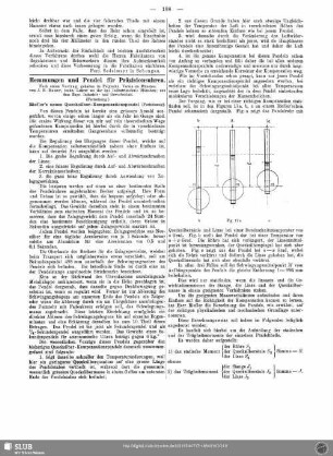Hemmungen und Pendel für Präzisionsuhren (Fortsetzung)