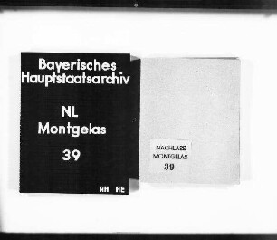 Kurfürst und König Maximilian I. Joseph an Montgelas