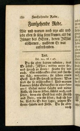 180-194, Da sie aber davon redeten, trat er selbst, Jesus...