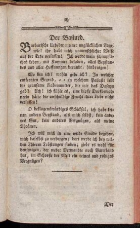 Der Bastard.