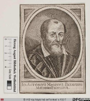 Bildnis Giovanni Antonio Magini