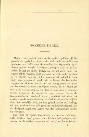 Sombere dagen
