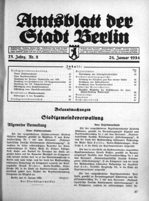 1934,3: Nr. 3, 21. Januar 1934
