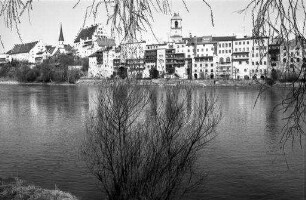 Wasserburg: Stadtbild vom östlichen [südlichen] Innufer
