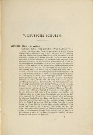 Gemälde : beschreibendes Verzeichnis, 3. Deutsche Schulen