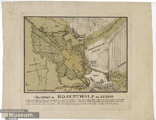 Grundris des Rosenthals bey Leipzig