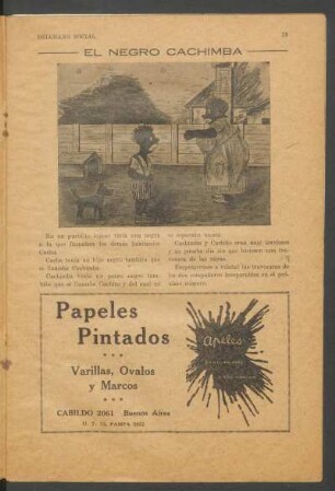 El negro Cachimba - [Caritatura]