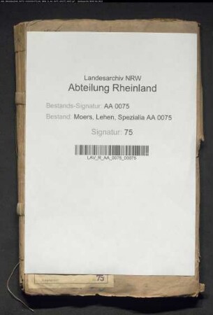 Nichtadlige Belehnung betr. Stempels-Gut zu Eversael
