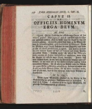 Caput II. De Officiis Hominum Erga Deum