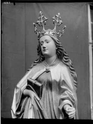 Kloster Lichtental Klosterkirche Hochaltar Schrein Figur Maria (um 1496)