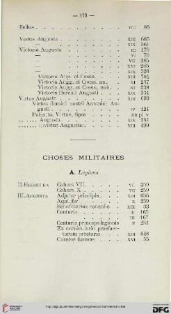 Choses militaires