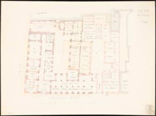 Altes Berliner Rathaus Umbau: Grundriss 1.OG