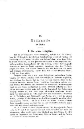 Erdkunde