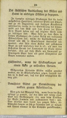 Bewährtes Mittel zur Verminderung der nackten grauen Ackerschnecken