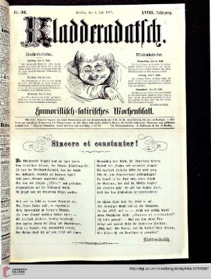 Hefte 31-34, Juli 1875