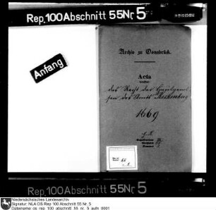 Recht der Hausgenossen des Amts Reckenberg