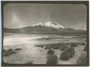 Cerro Puquintica vom Fuß des Cerro Lliscaya aus gesehen